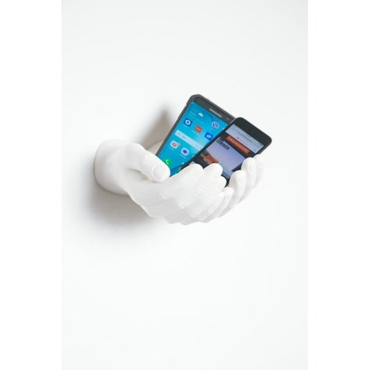 Interior Illusions Plus White Hands Out Wall Mount - 7.5 long