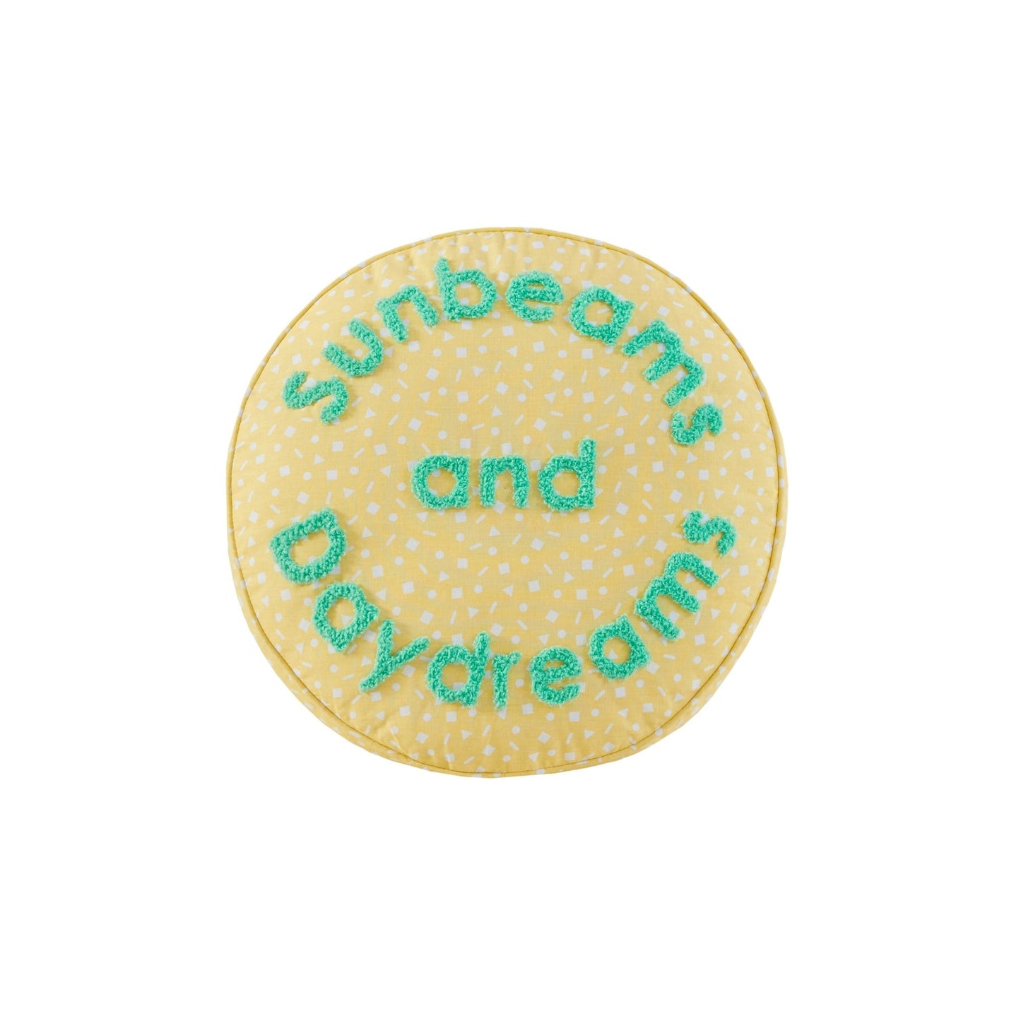 Intelligent Design Kids Jessie Rainbow Sunburst Reversible Cotton Quilt Set with Throw Pillow