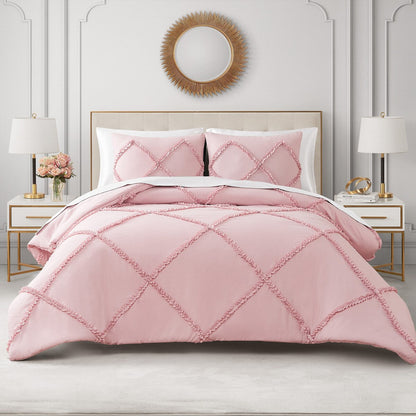 Juicy Couture Diamond Ruffle Reversible Comforter Set