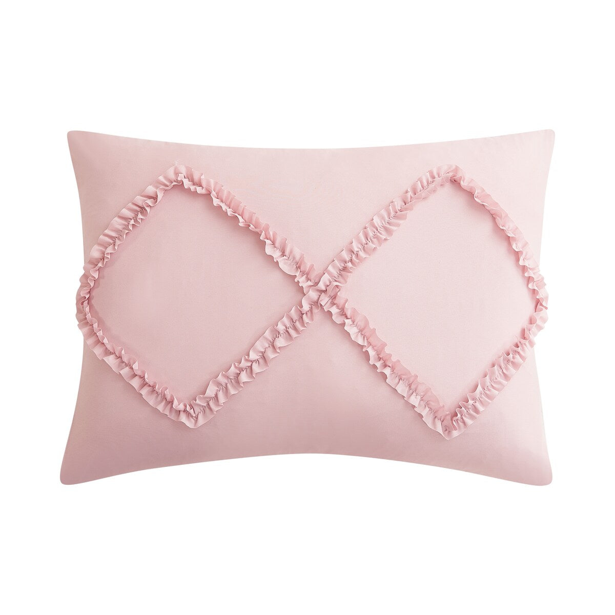 Juicy Couture Diamond Ruffle Reversible Comforter Set