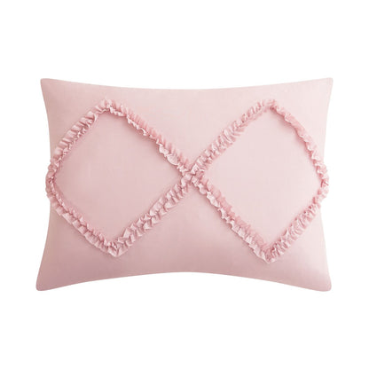 Juicy Couture Diamond Ruffle Reversible Comforter Set