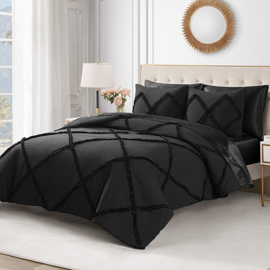 Juicy Couture Diamond Ruffle Reversible Comforter Set