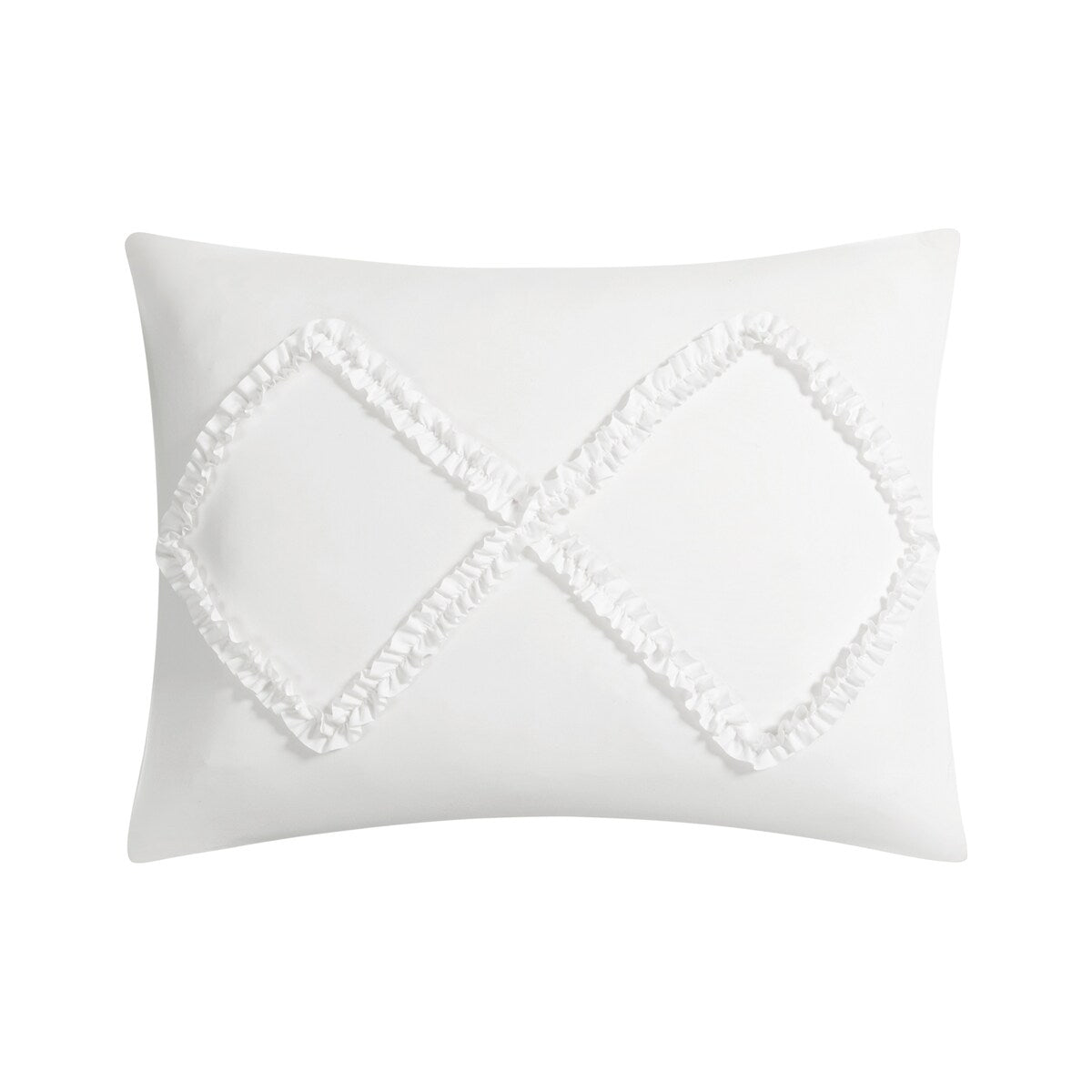 Juicy Couture Diamond Ruffle Reversible Comforter Set