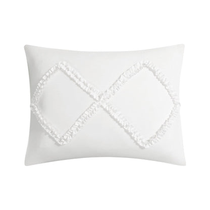 Juicy Couture Diamond Ruffle Reversible Comforter Set