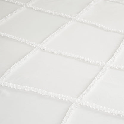 Juicy Couture Diamond Ruffle Reversible Comforter Set