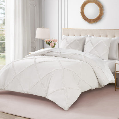 Juicy Couture Diamond Ruffle Reversible Comforter Set