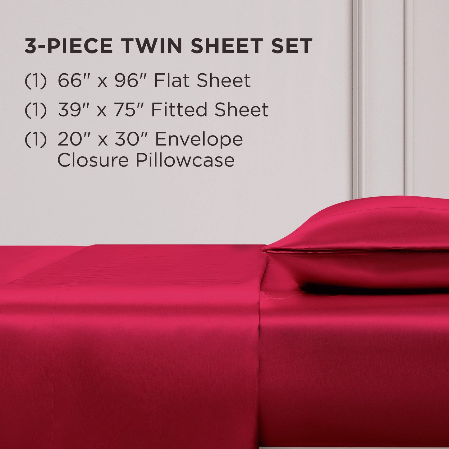 Juicy Couture Silky Satin Sheet Set