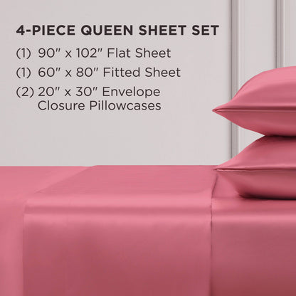 Juicy Couture Silky Satin Sheet Set