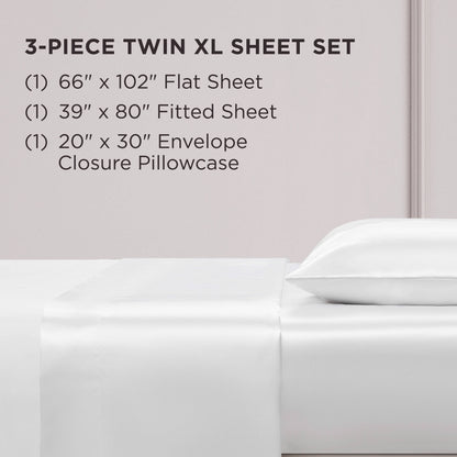 Juicy Couture Silky Satin Sheet Set