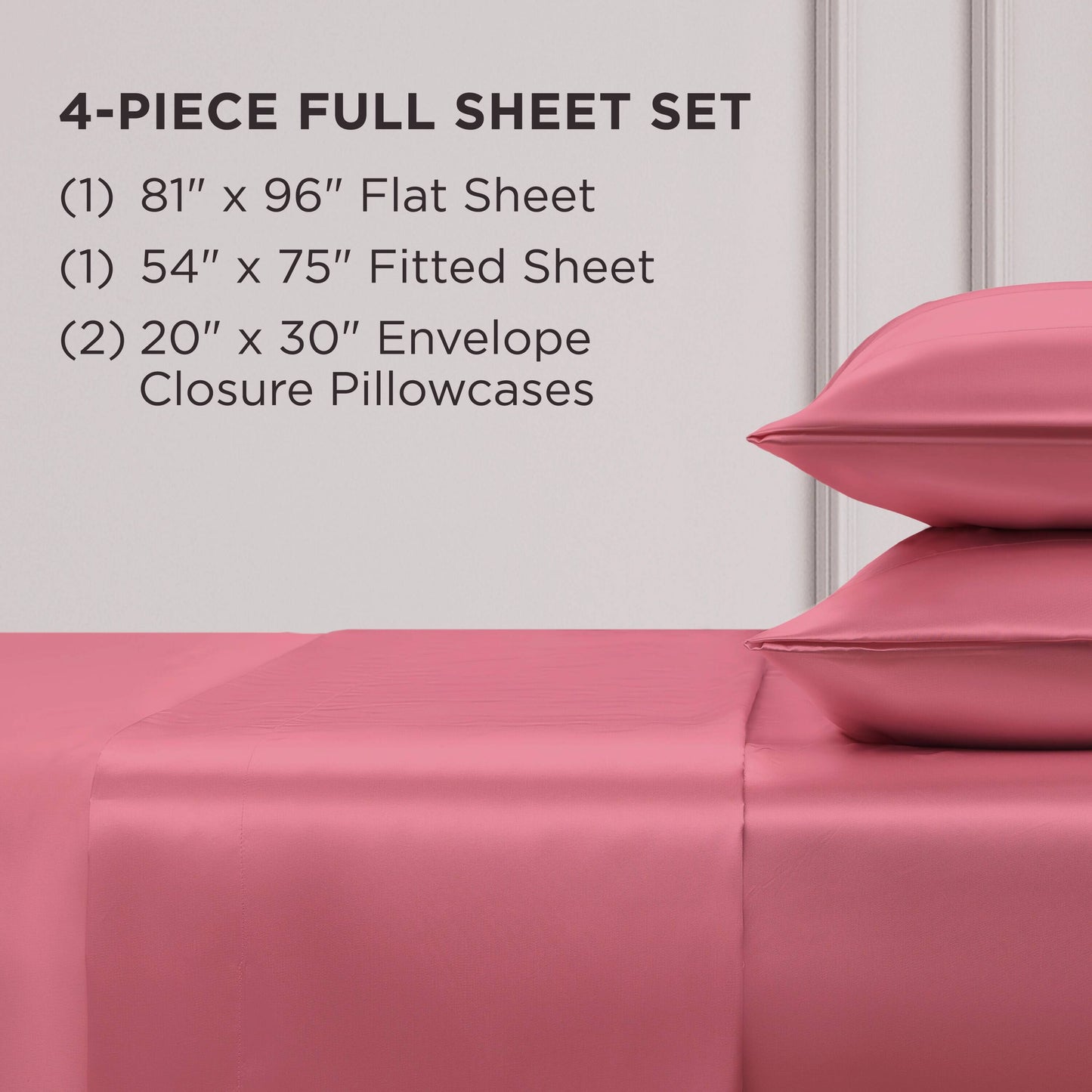 Juicy Couture Silky Satin Sheet Set