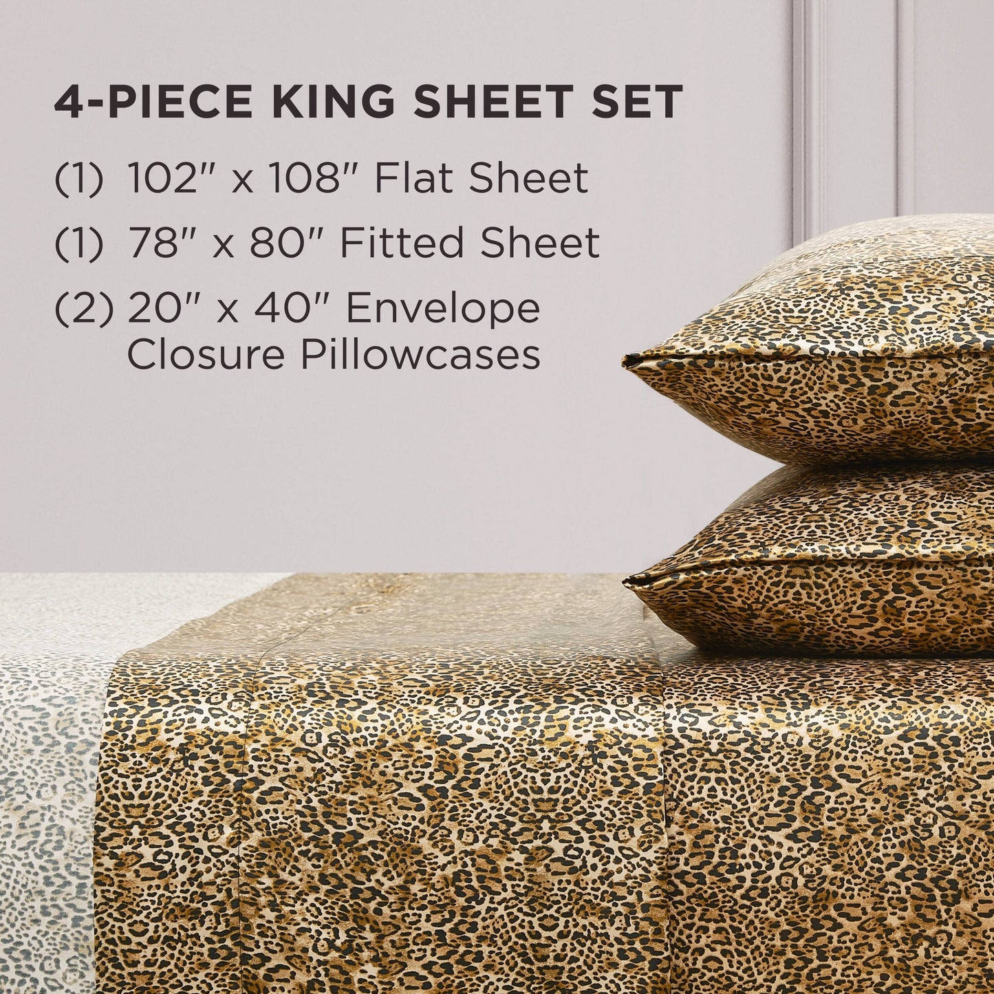 Juicy Couture Silky Satin Sheet Set