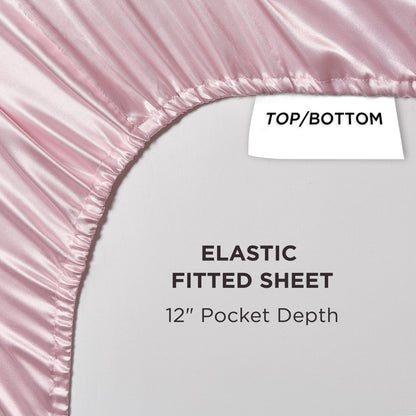 Juicy Couture Silky Satin Sheet Set