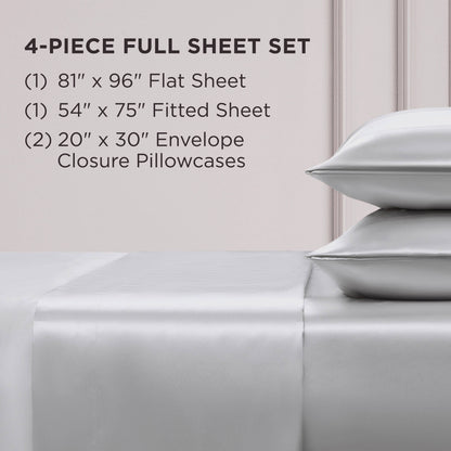 Juicy Couture Silky Satin Sheet Set