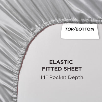 Juicy Couture Silky Satin Sheet Set