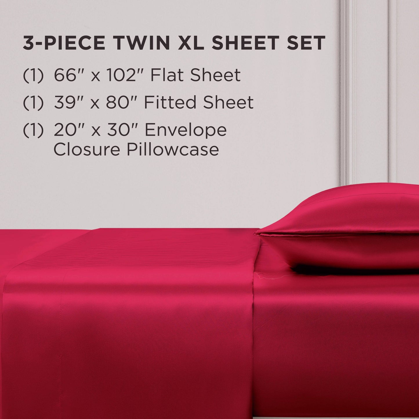 Juicy Couture Silky Satin Sheet Set