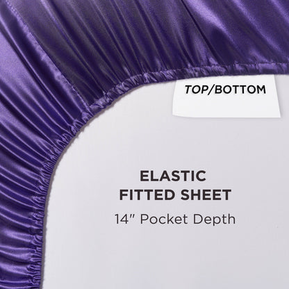 Juicy Couture Silky Satin Sheet Set