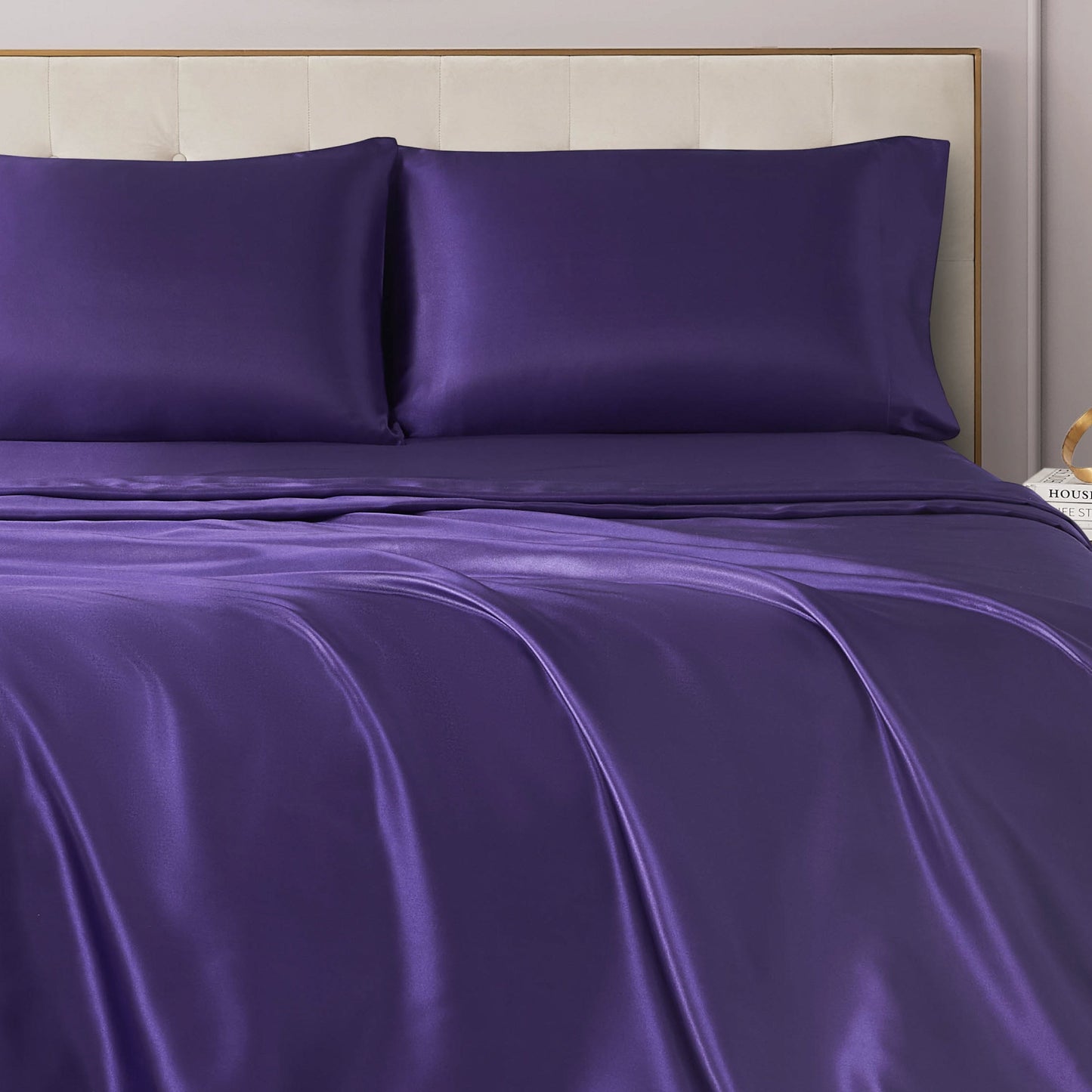 Juicy Couture Silky Satin Sheet Set
