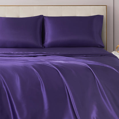 Juicy Couture Silky Satin Sheet Set
