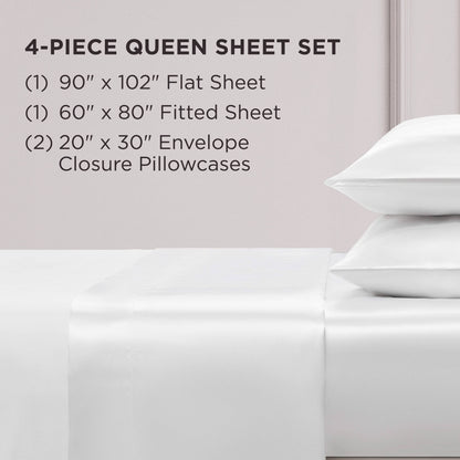 Juicy Couture Silky Satin Sheet Set