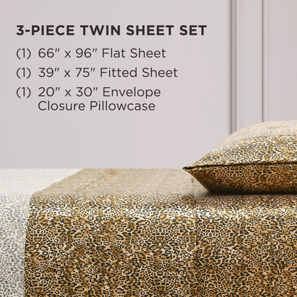 Juicy Couture Silky Satin Sheet Set