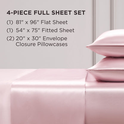 Juicy Couture Silky Satin Sheet Set