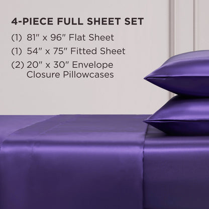 Juicy Couture Silky Satin Sheet Set