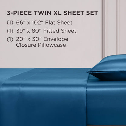 Juicy Couture Silky Satin Sheet Set