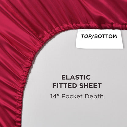 Juicy Couture Silky Satin Sheet Set