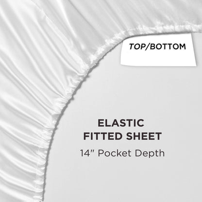 Juicy Couture Silky Satin Sheet Set