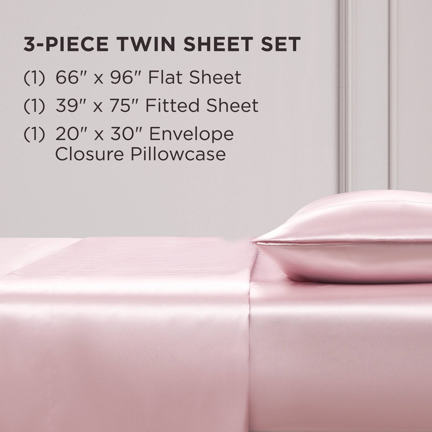 Juicy Couture Silky Satin Sheet Set