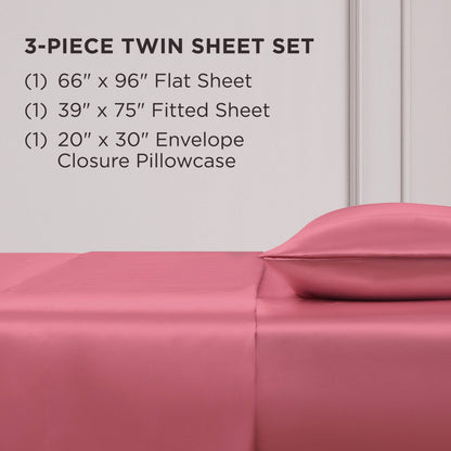 Juicy Couture Silky Satin Sheet Set