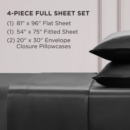 Juicy Couture Silky Satin Sheet Set