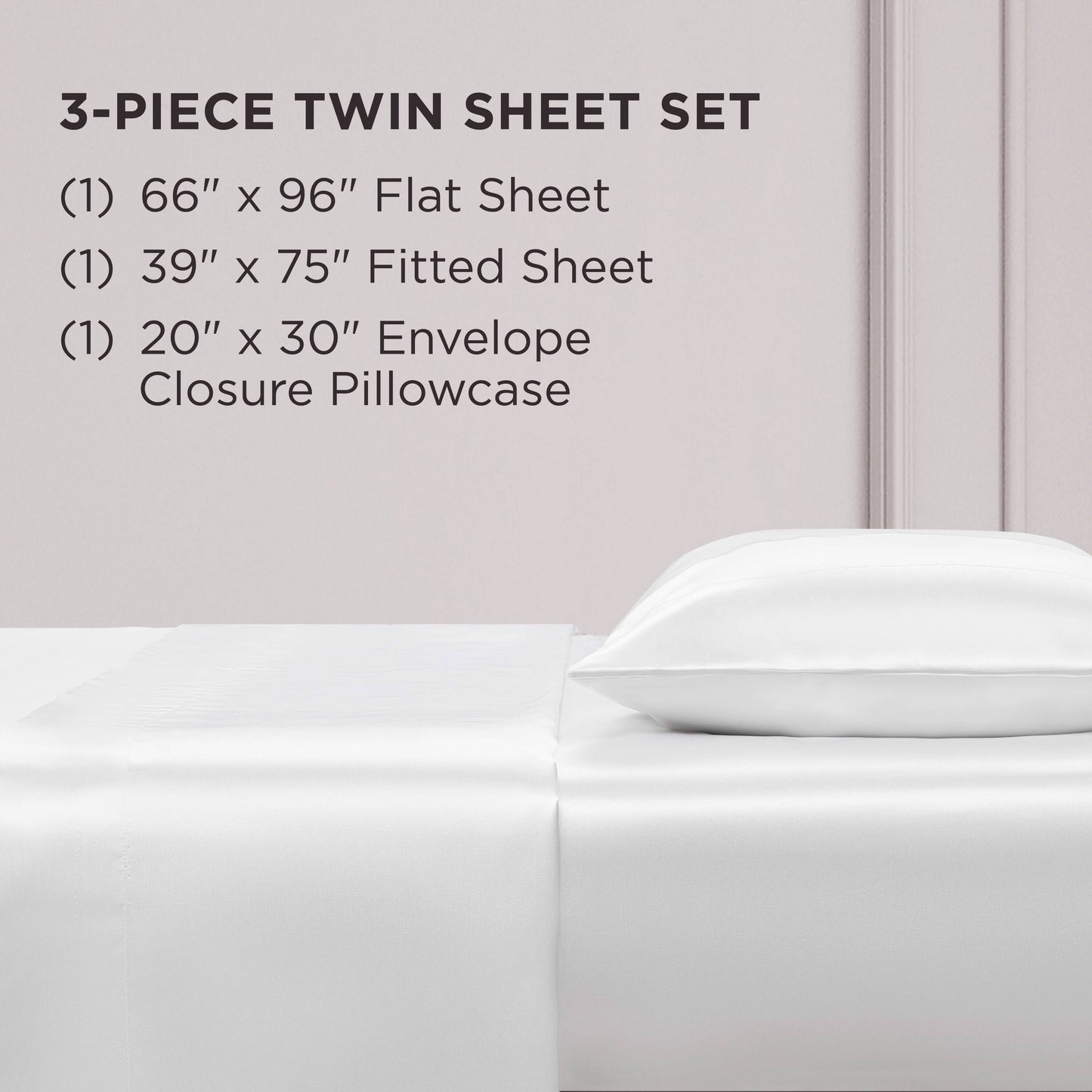 Juicy Couture Silky Satin Sheet Set