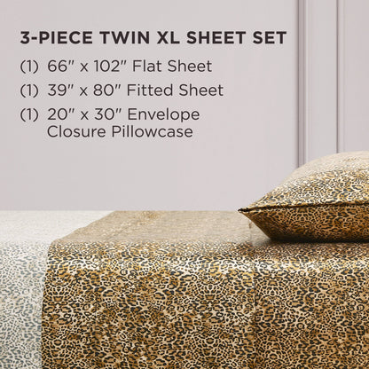 Juicy Couture Silky Satin Sheet Set