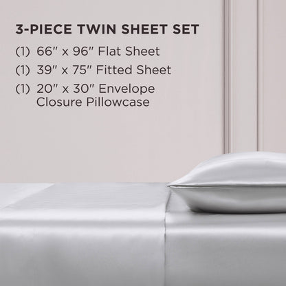 Juicy Couture Silky Satin Sheet Set