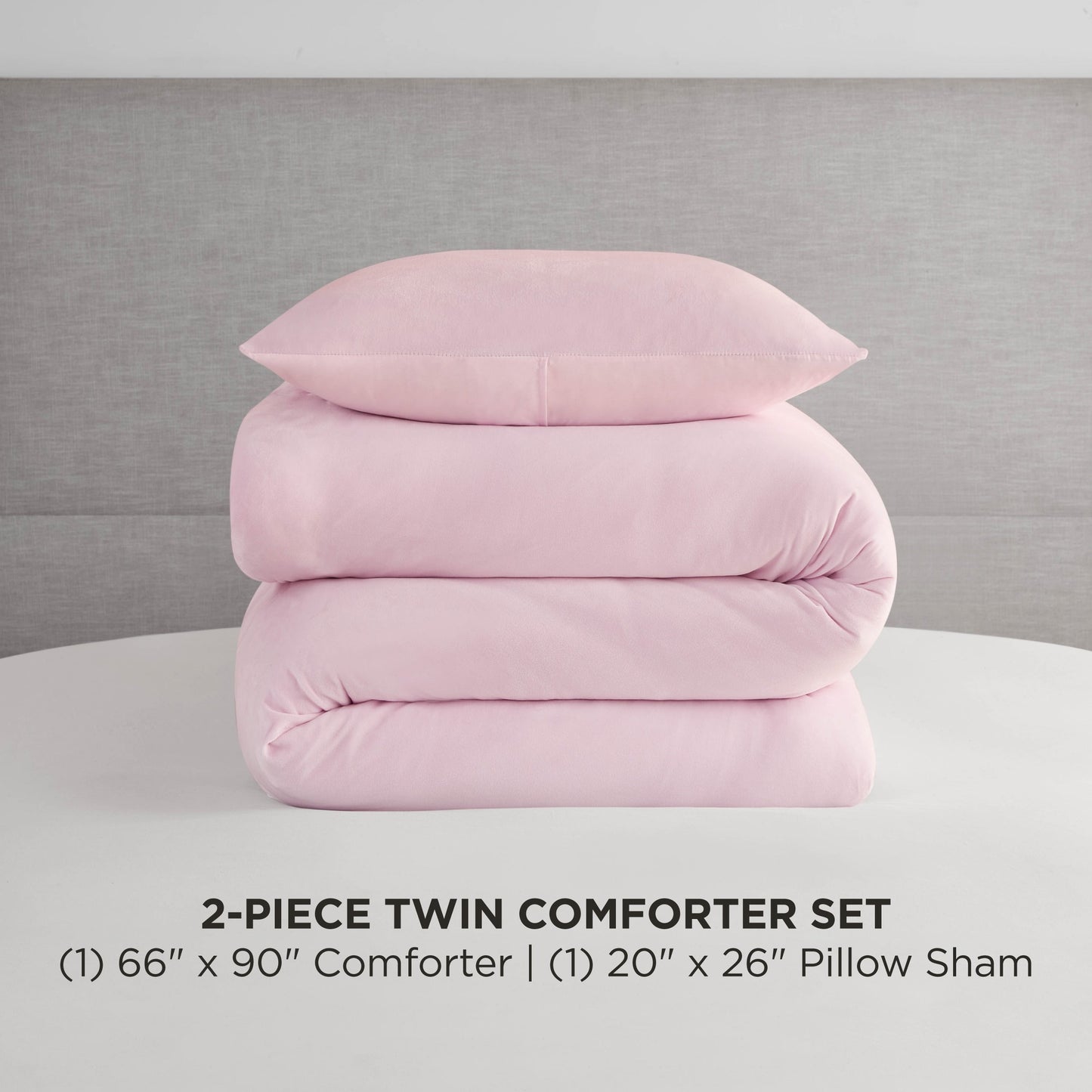 Juicy Couture Solid Velour Comforter and Sham Sets