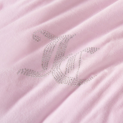 Juicy Couture Solid Velour Comforter and Sham Sets