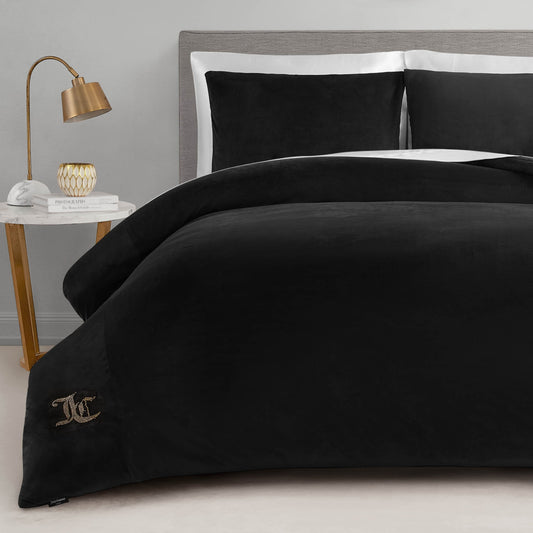 Juicy Couture Solid Velour Comforter and Sham Sets