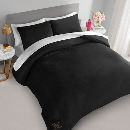 Juicy Couture Solid Velour Comforter and Sham Sets