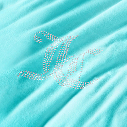 Juicy Couture Solid Velour Comforter and Sham Sets