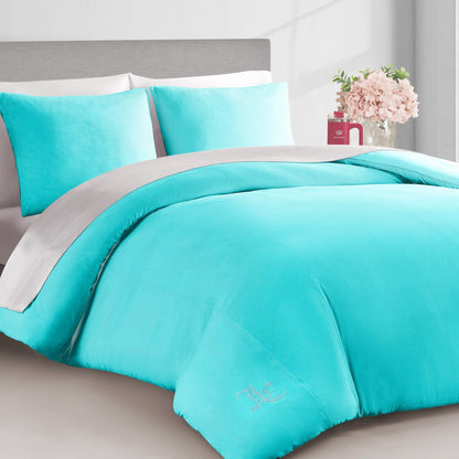 Juicy Couture Solid Velour Comforter and Sham Sets