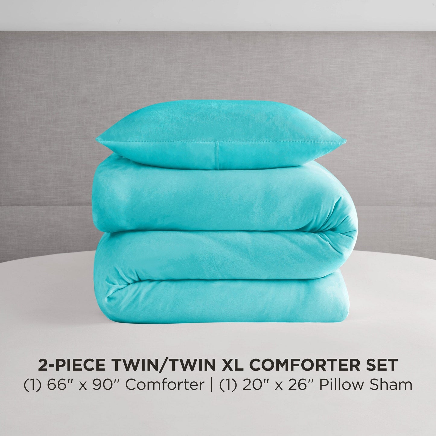 Juicy Couture Solid Velour Comforter and Sham Sets