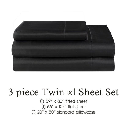 Juliette LeBlanc New York Silky Satin Sheet Sets