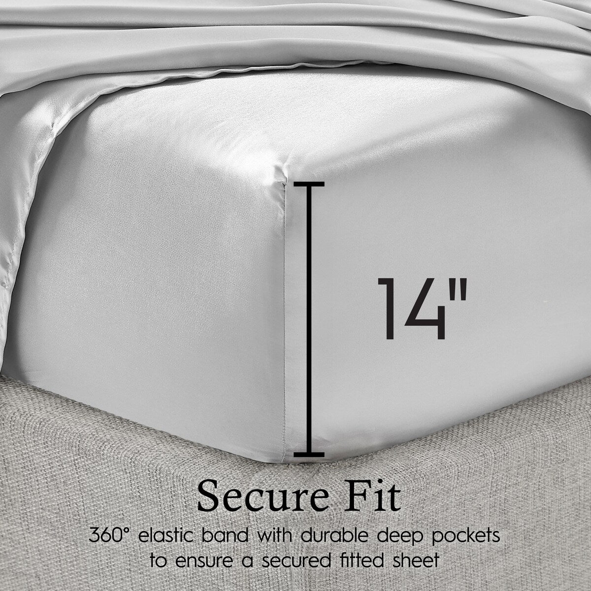 Juliette LeBlanc New York Silky Satin Sheet Sets