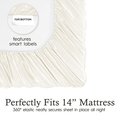 Juliette LeBlanc New York Silky Satin Sheet Sets