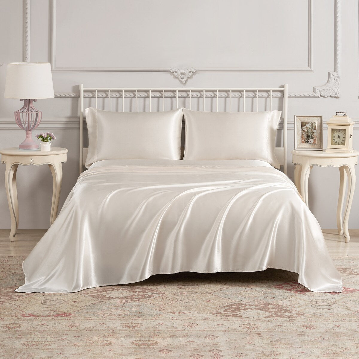 Juliette LeBlanc New York Silky Satin Sheet Sets