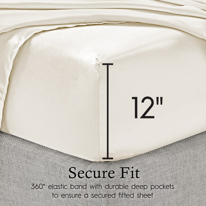 Juliette LeBlanc New York Silky Satin Sheet Sets