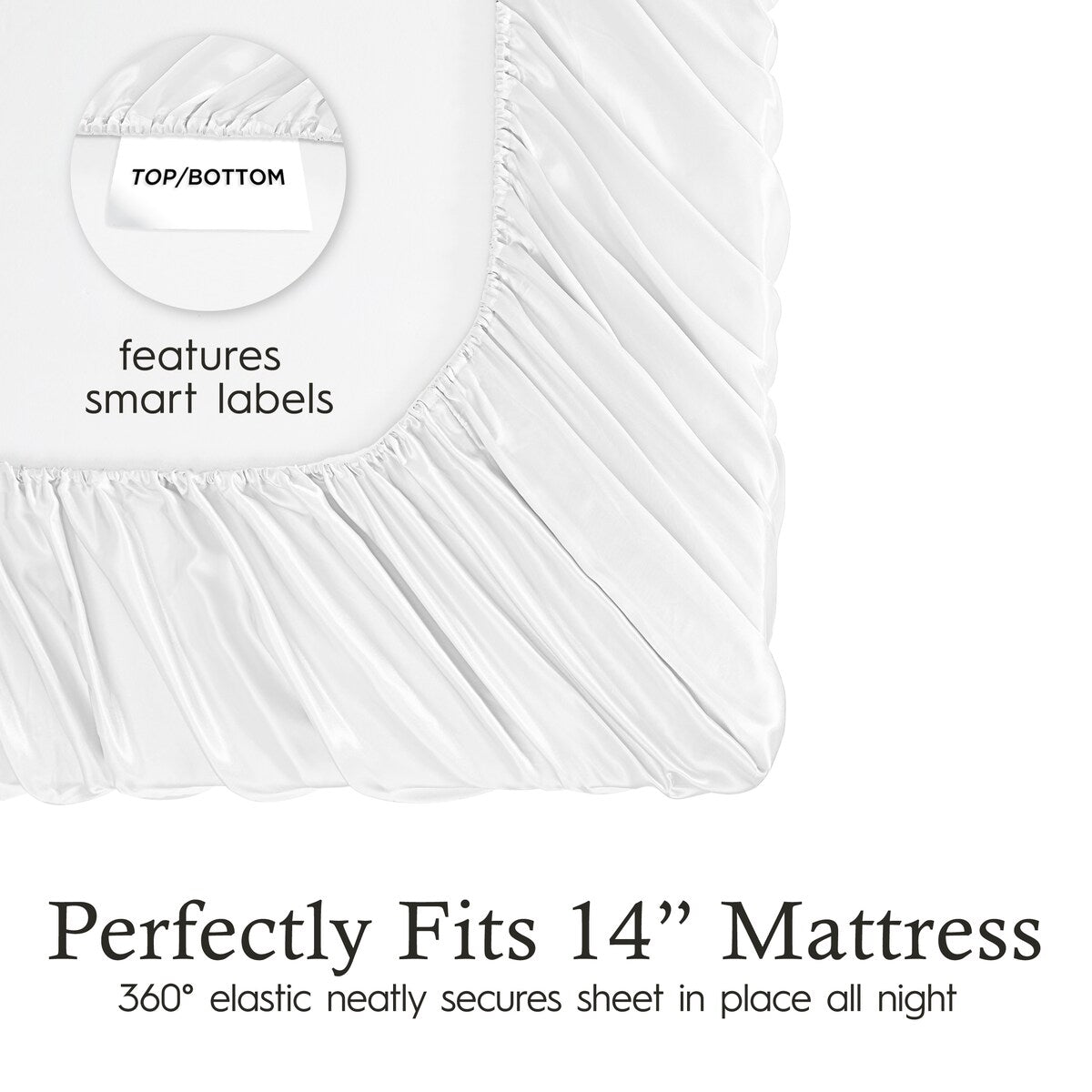 Juliette LeBlanc New York Silky Satin Sheet Sets