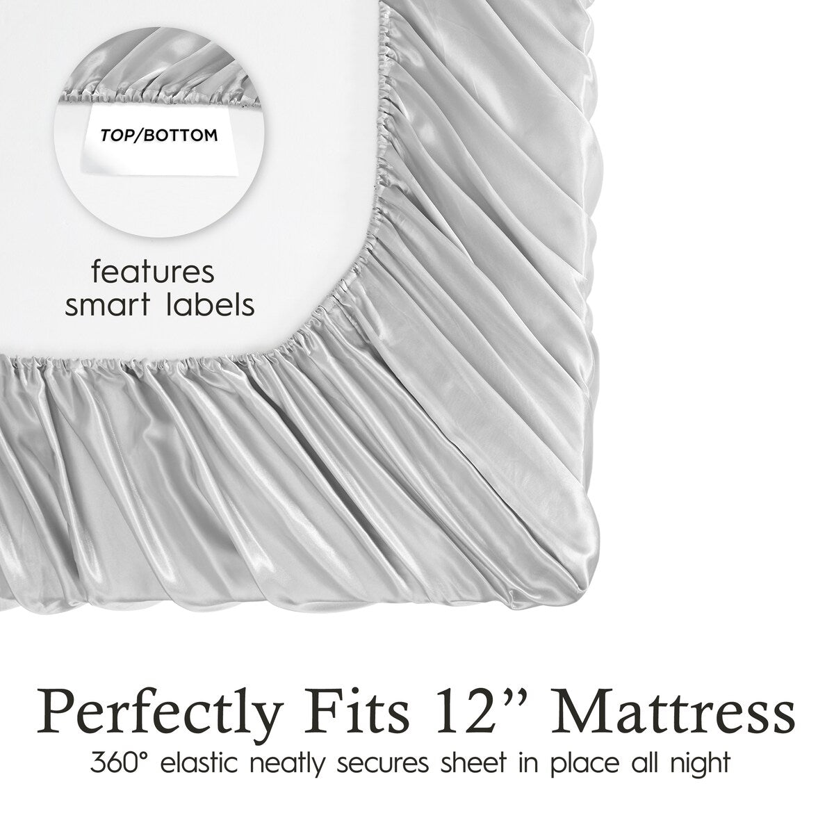 Juliette LeBlanc New York Silky Satin Sheet Sets