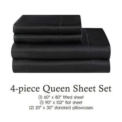 Juliette LeBlanc New York Silky Satin Sheet Sets